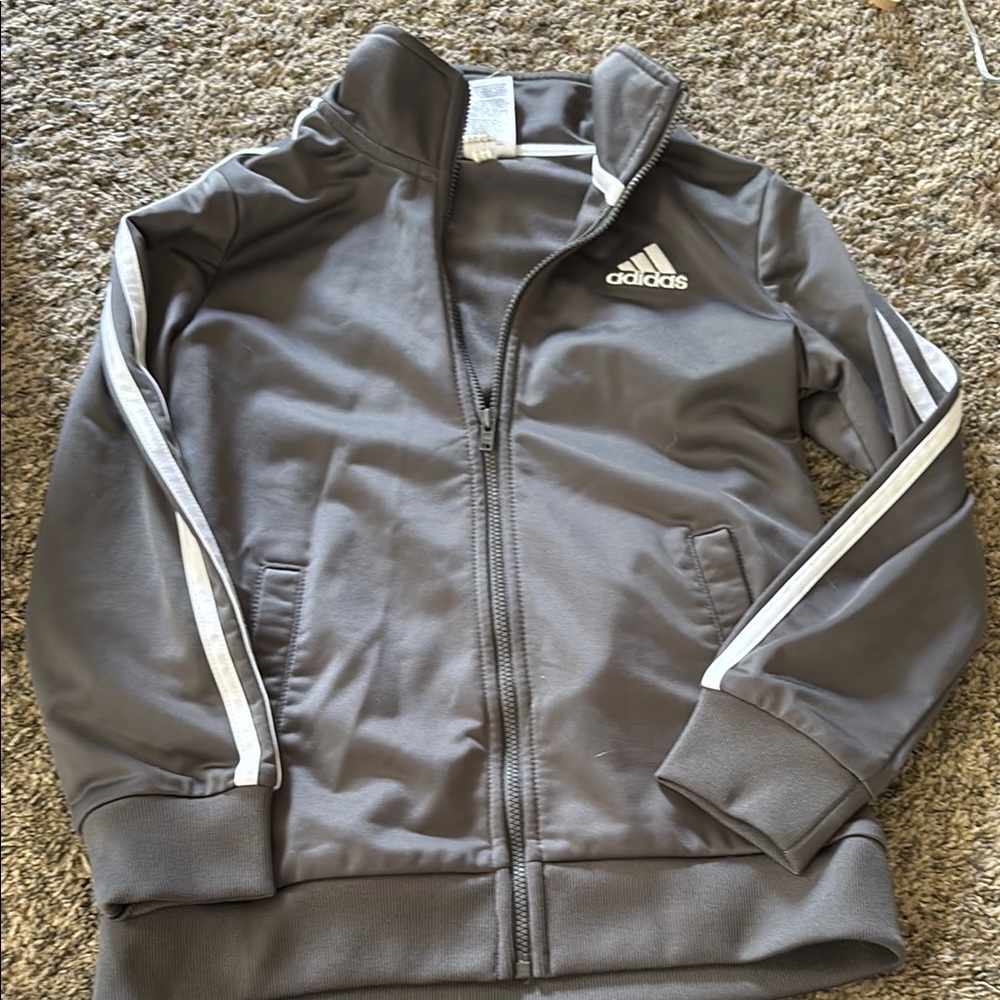 Adidas Gray Track Jacket